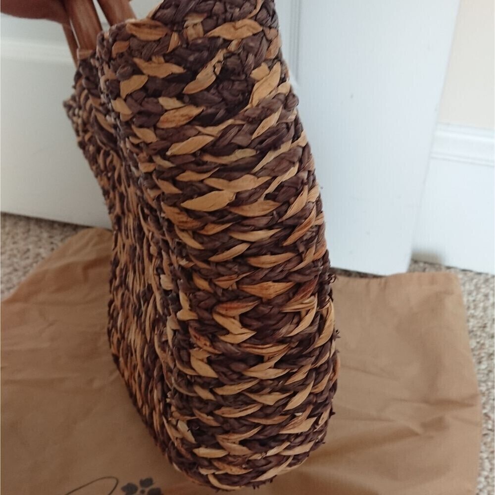 Patricia Nash Woven Luzzara Tote in brown - Picture 5 of 16